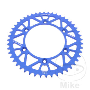 Couronne Alu 48 Dents PAS 520 Bleu