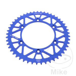 Couronne Alu 49 Dents PAS 520 Bleu