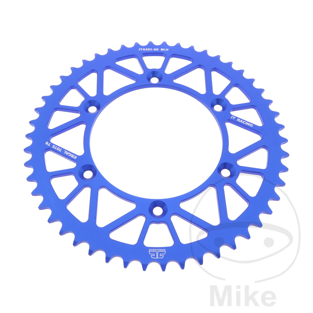 Couronne Alu 50 Dents PAS 520 Bleu Couronne Alu 50 Dents PAS 520 Bleu