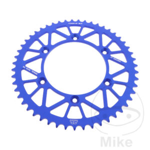 Couronne Alu 51 Dents PAS 520 Bleu