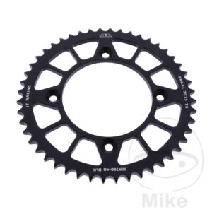 Couronne Alu 48 Dents PAS 428 Noir