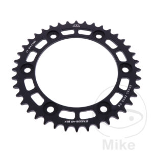 Couronne Aluminium 40 dents PAS 520 noir