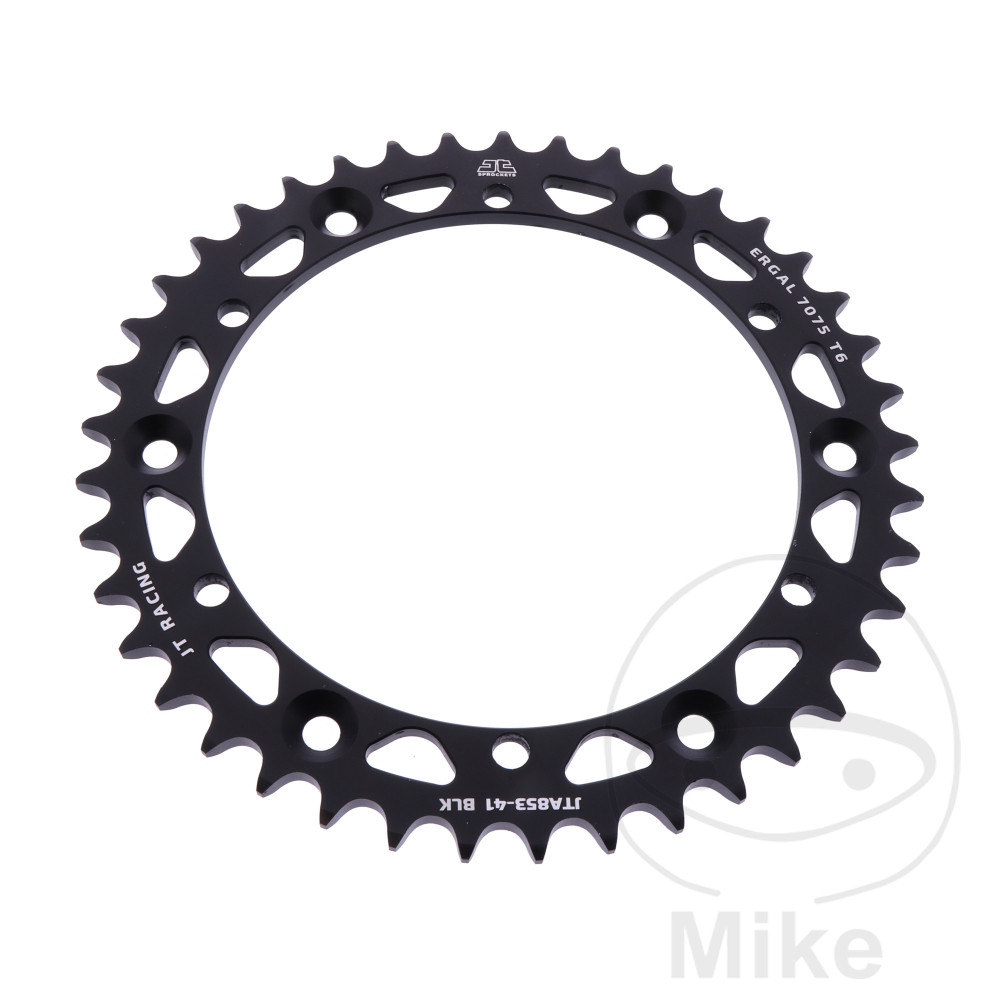 Couronne Alu 41 Dents PAS 520 Noir Couronne Alu 41 Dents PAS 520 Noir