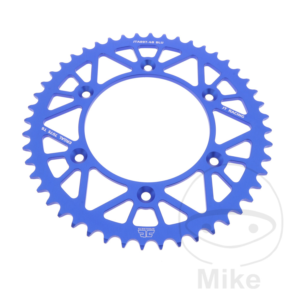 Couronne Alu 48 Dents PAS 520 Bleu Couronne Alu 48 Dents PAS 520 Bleu