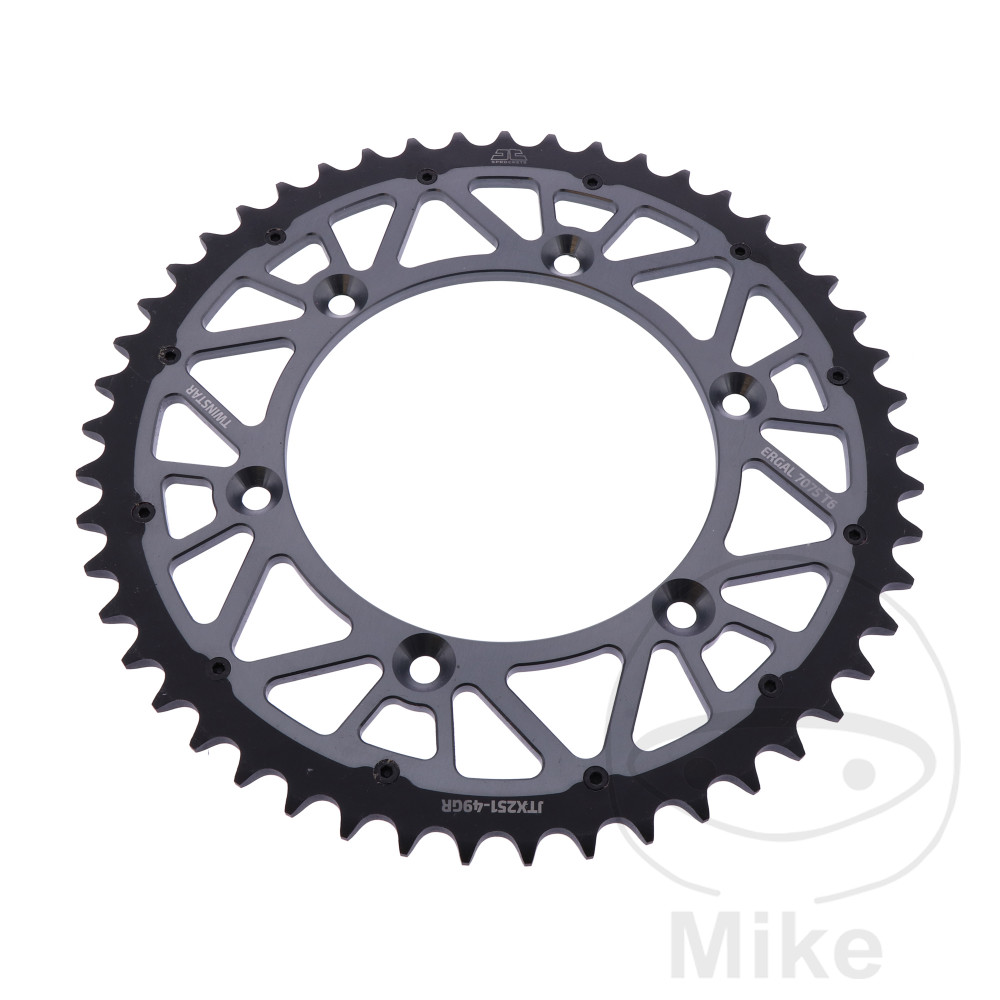 Couronne Twinstar 49 dents PAS 520 GR Couronne Twinstar 49 dents PAS 520 GR