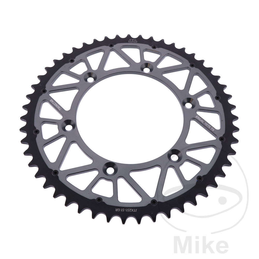 Couronne Twinstar 51 dents PAS 520 GR Couronne Twinstar 51 dents PAS 520 GR