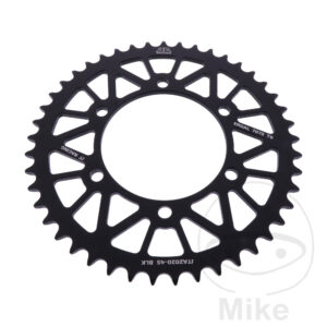 Couronne Aluminium 45 dents PAS 520 noir