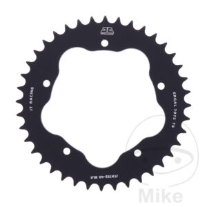 Couronne Aluminium 40 dents PAS 525 noir