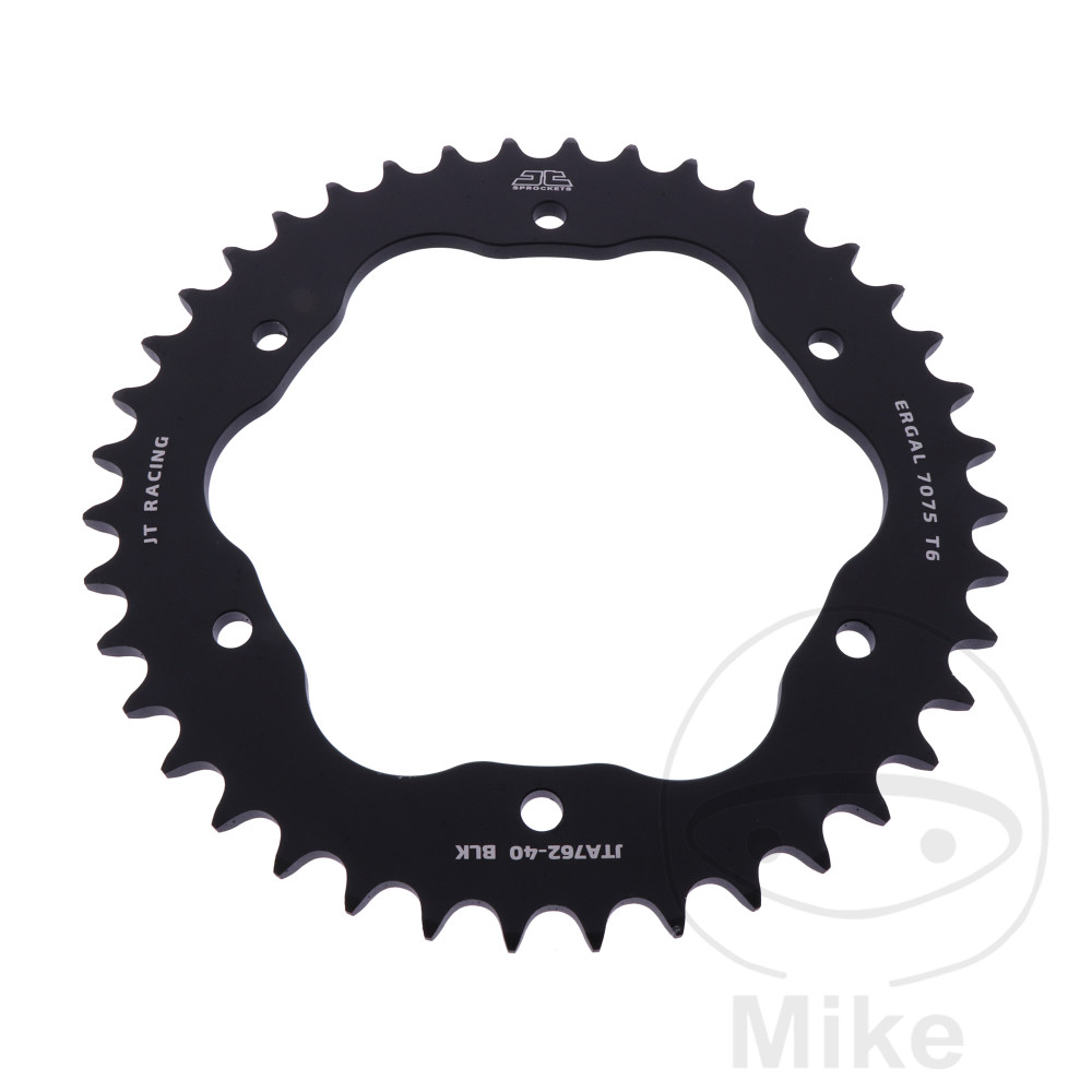 Couronne Aluminium 40 dents PAS 520 noir Couronne Aluminium 40 dents PAS 520 noir