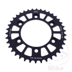 Couronne Aluminium 38 dents PAS 520 noir