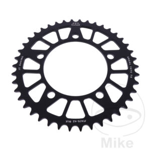 Couronne Aluminium 42 Dents PAS 520 noir