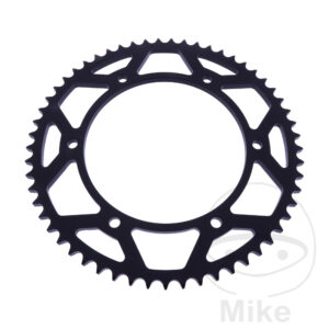 Couronne Aluminium 57 dents PAS 428 noir