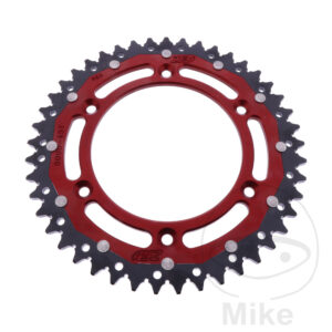 Couronne Dual 45 dents PAS 520 Rouge