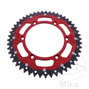 Couronne Dual 49 dents PAS 520 Rouge