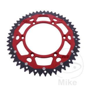 Couronne Dual 51 dents PAS 520 Rouge