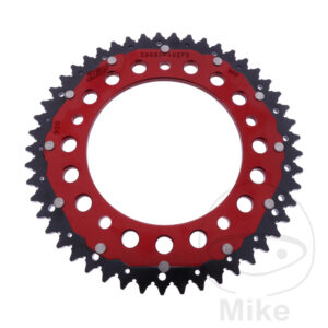 Couronne Dual 49 dents PAS 525 Rouge