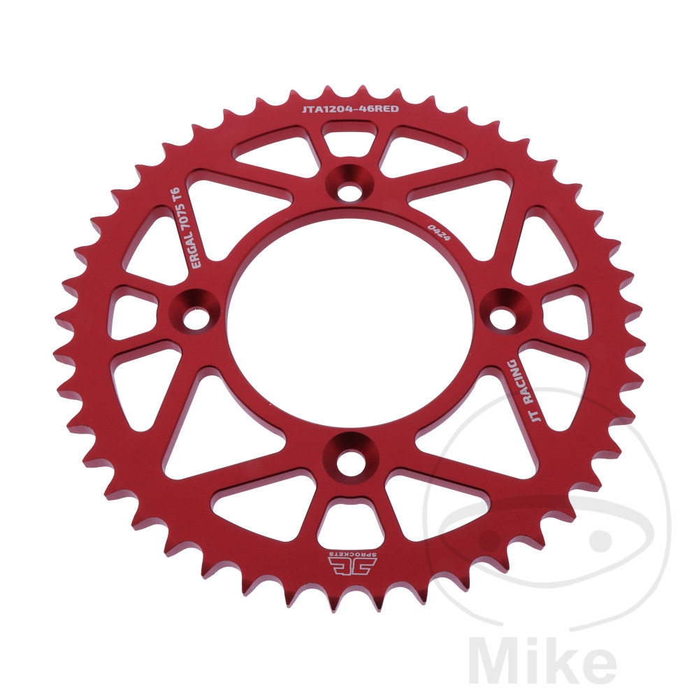 Couronne Aluminium 46 dents PAS 428 Roug Couronne Aluminium 46 dents PAS 428 Roug