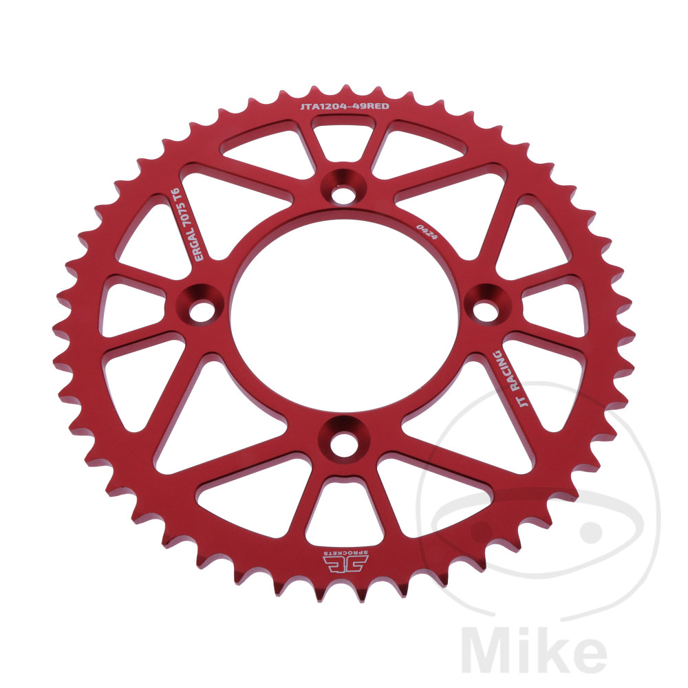 Couronne Aluminium 49 dents PAS 428 Roug Couronne Aluminium 49 dents PAS 428 Roug