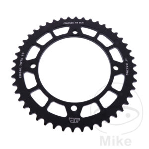 Couronne Aluminium 46 dents PAS 420 noir