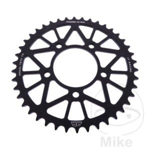 Couronne Aluminium 42 Dents PAS 520 noir