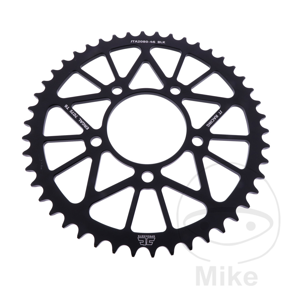 Couronne Aluminium 46 dents PAS 520 noir Couronne Aluminium 46 dents PAS 520 noir