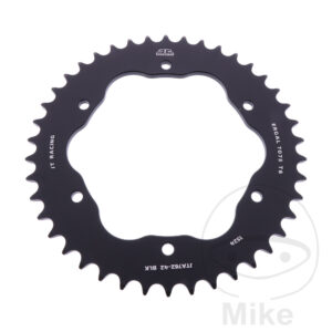 Couronne Aluminium 42 Dents PAS 520 noir