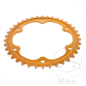 Couronne Alu 38 Dents PAS 525 orange