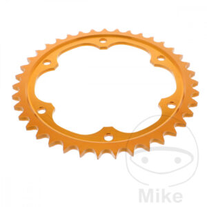 Couronne Alu 39 Dents PAS 525 orange