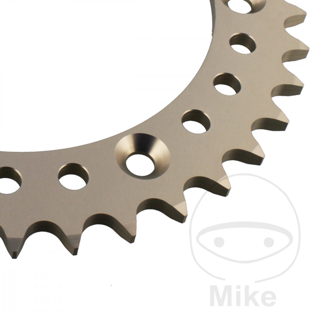 Couronne Alu 38 Dents PAS 520 Silver Couronne Alu 38 Dents PAS 520 Silver – Image 2