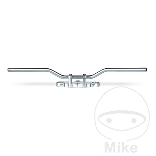 Guidon en Acier Silver 22mm TRW Guidon en Acier Silver 22mm TRW