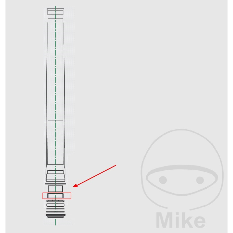 Jeu de bagues coulissantes pour tube ver Jeu de bagues coulissantes pour tube ver – Image 3