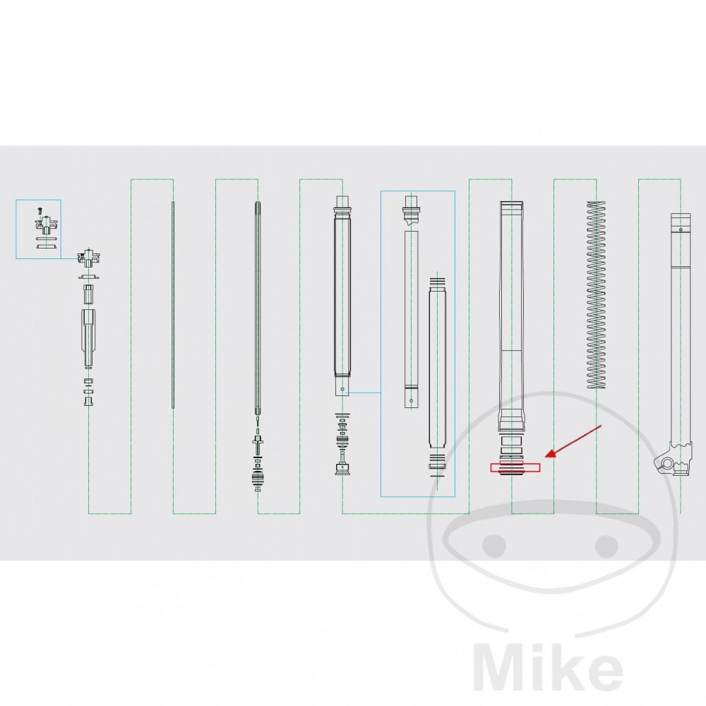 Circlip fourche Kayaba Circlip fourche Kayaba – Image 3