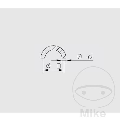 Circlip fourche Kayaba Circlip fourche Kayaba – Image 2