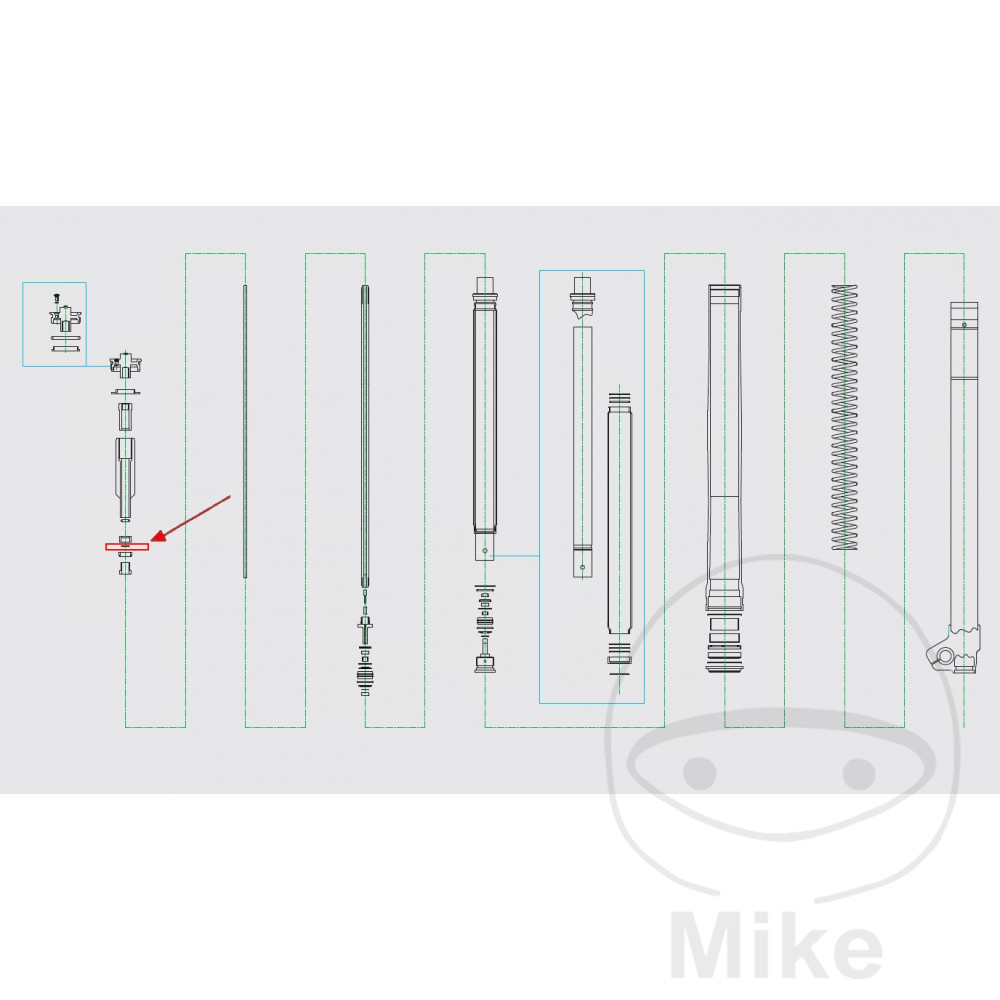 Circlip fourche Kayaba Circlip fourche Kayaba – Image 3