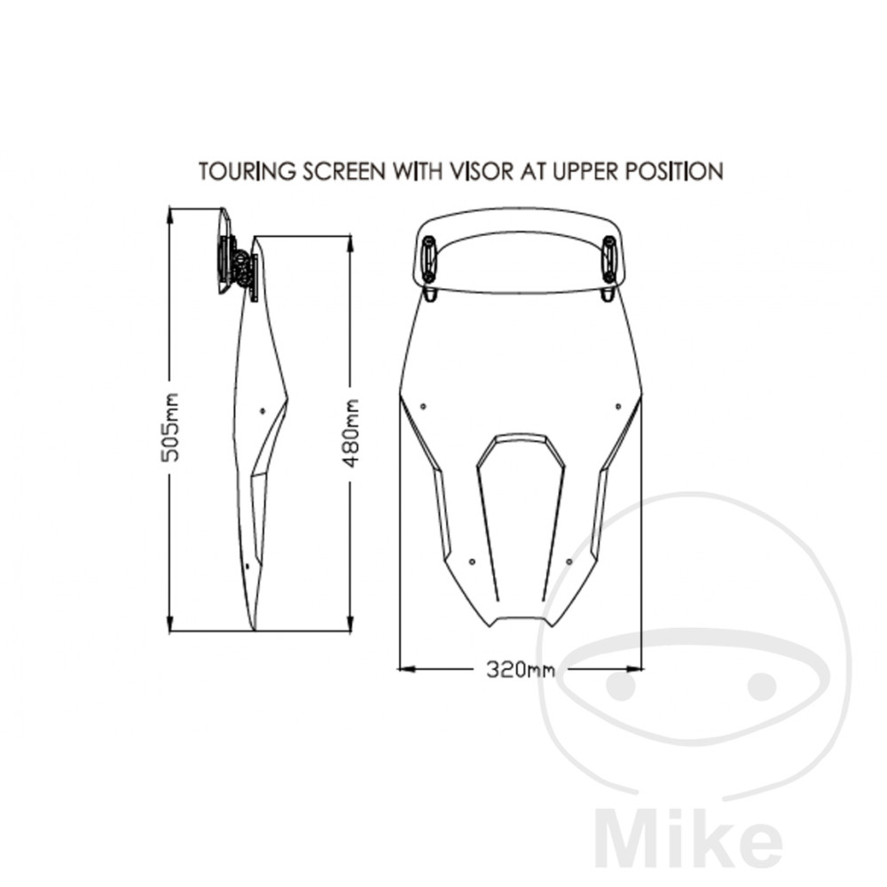 Bulle touring Visor PUIG Bulle touring Visor PUIG – Image 2