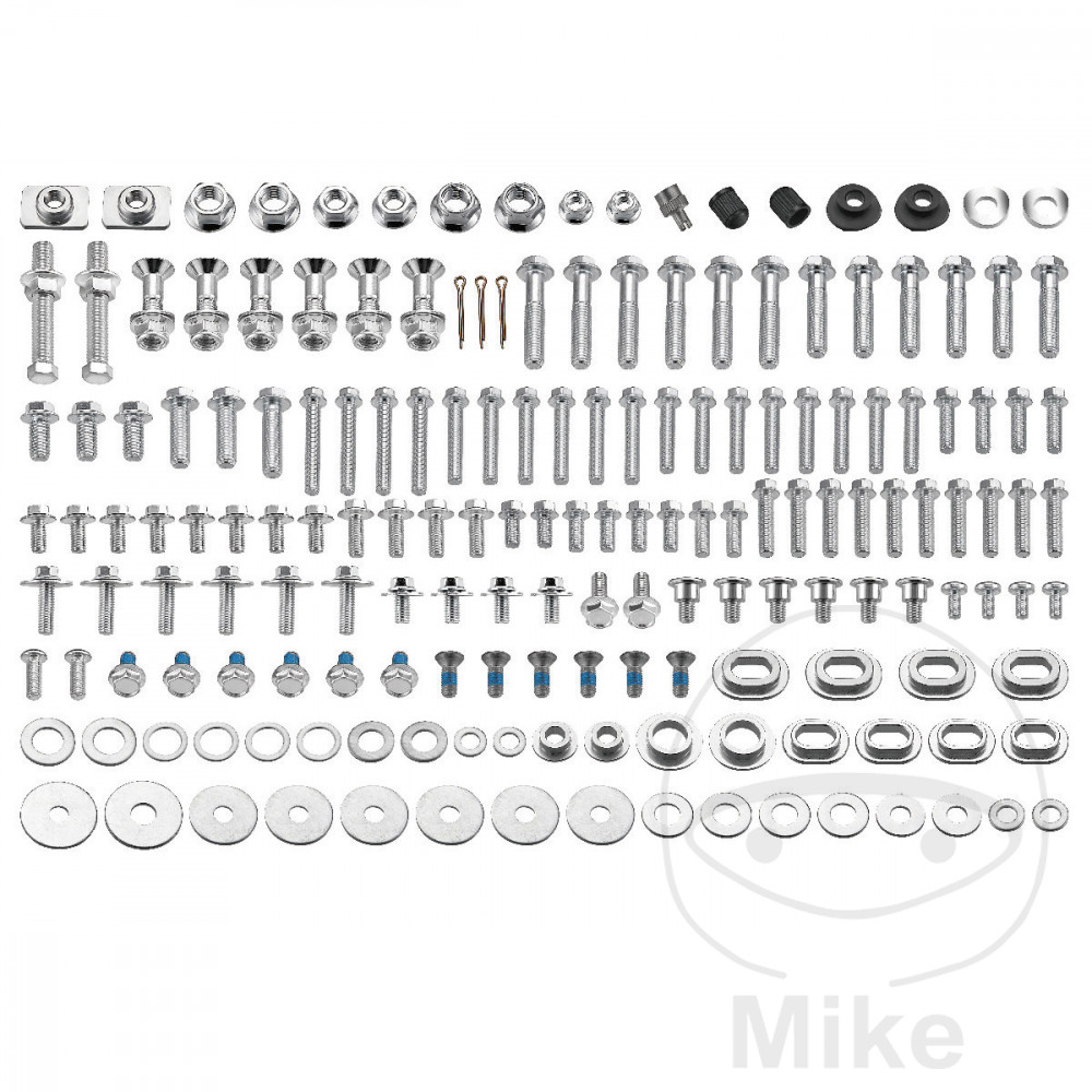 Assortiment de vis moto JMP 172 Pièces POUR YAMAHA YZ / YZF 125/250/450 Assortiment de vis moto JMP 172 Pièces