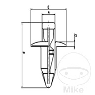 Rivets plastique Tourmax Rivets plastique Tourmax – Image 4