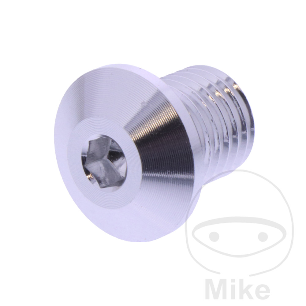 Vis de rétroviseur Daytona M10x1.25 11 mm Argent Vis ABD F Rétroviseur Daytona