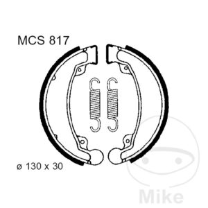 Mâchoires de frein avec ressort TRW