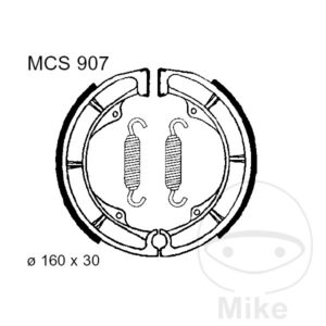Mâchoires de frein avec ressort TRW