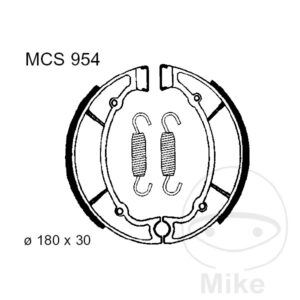 Mâchoires de frein avec ressort TRW