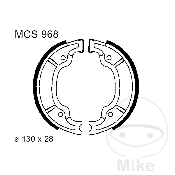 Mâchoires de frein avec ressort TRW Mâchoires de frein avec ressort TRW