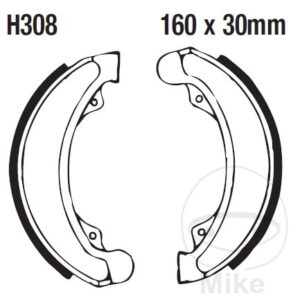 Mâchoires de frein sans ressort EBC