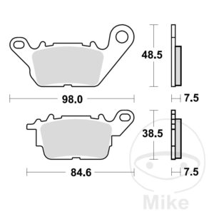 Plaquette de Frein Standard TRW