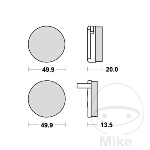 Plaquette de Frein Standard TRW