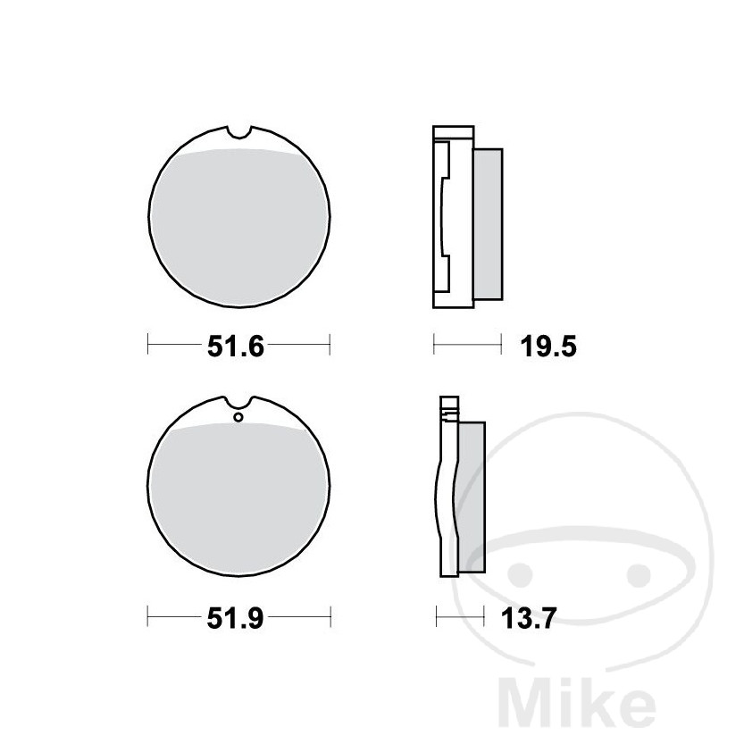 Plaquette de Frein Standard TRW Plaquette de Frein Standard TRW