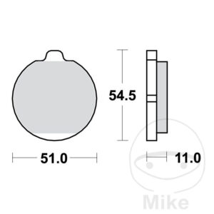 Plaquette de Frein Standard TRW