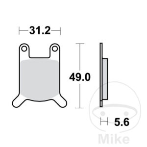 Plaquette de Frein Standard TRW