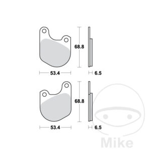 Plaquette de Frein Standard TRW