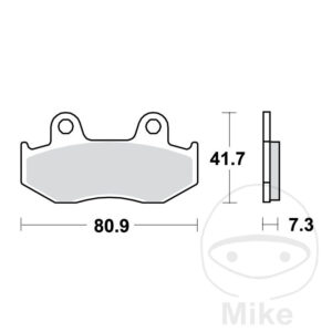 Plaquette de Frein Sinter SI TRW